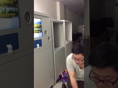 garrafa plástica que recicla a máquina